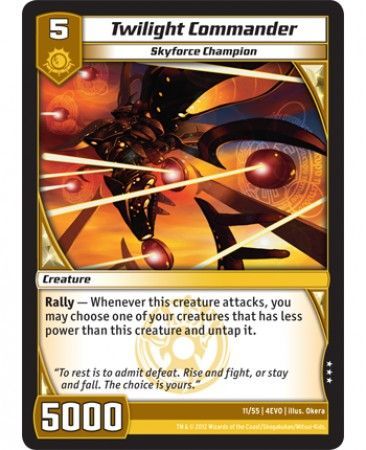 Twilight Commander 11 55 Rare Twilight Commander 11 55 Rare