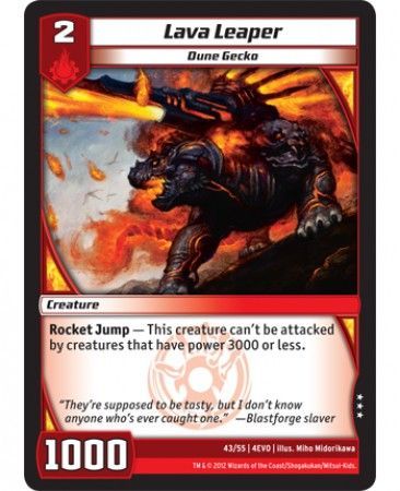 Lava Leaper 43 55 Rare Kaijudo Evo Fury 4EVO Lava Leaper 43 55 Rare Kaijudo Evo Fury 4EVO