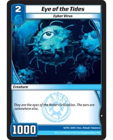 Eye of the Tides 16 55 Common Kaijudo DragonStrike Infernus 6DSI Eye of the Tides 16 55 Common Kaijudo DragonStrike Infernus 6DSI