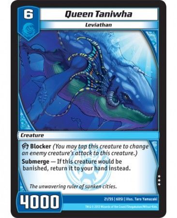 Queen Taniwha 21 55 Rare Kaijudo DragonStrike Infernus 6DSI Queen Taniwha 21 55 Rare Kaijudo DragonStrike Infernus 6DSI