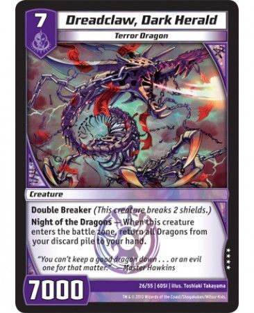 Dreadclaw Dark Herald 26 55 Very Rare Dreadclaw Dark Herald 26 55 Very Rare