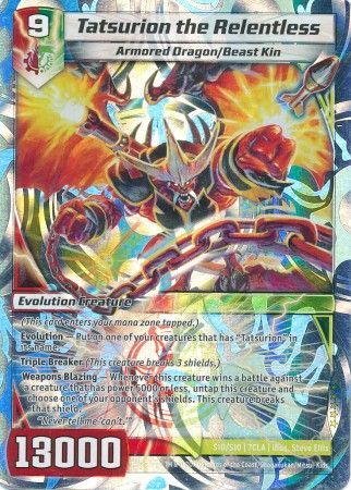 Tatsurion the Relentless S10 S10 Super Rare Tatsurion the Relentless S10 S10 Super Rare