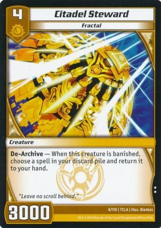 Citadel Steward 4 110 Uncommon Citadel Steward 4 110 Uncommon