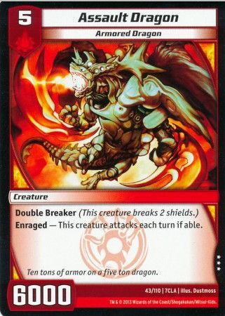 Assault Dragon 43 110 Rare Assault Dragon 43 110 Rare