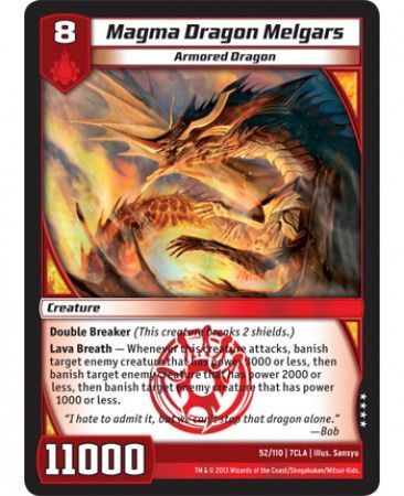Magma Dragon Melgars 52 110 Very Rare Magma Dragon Melgars 52 110 Very Rare