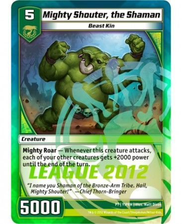 Mighty Shouter the Shaman P7 Y1 Promo Mighty Shouter the Shaman P7 Y1 Promo