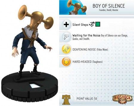 Boy of Silence 003 Bioshock Infinite Heroclix BioShock Infinite Gravity Feed Boy of Silence 003 Bioshock Infinite Heroclix BioShock Infinite Gravity Feed