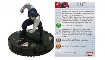 Cyber 208 Wolverine and the X Men Gravity Feed Marvel Heroclix Wolverine the X Men Gravity Feed Cyber 208 Wolverine and the X Men Gravity Feed Marvel Heroclix Wolverine the X Men Gravity Feed