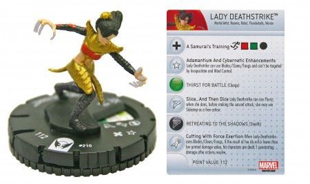 Lady Deathstrike 210 Wolverine and the X Men Gravity Feed Marvel Heroclix Wolverine the X Men Gravity Feed Lady Deathstrike 210 Wolverine and the X Men Gravity Feed Marvel Heroclix Wolverine the X Men Gravity Feed