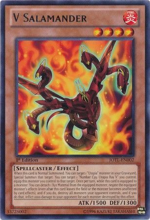 V Salamander JOTL EN002 Rare 1st Edition Judgment of the Light 1st Edition Singles V Salamander JOTL EN002 Rare 1st Edition Judgment of the Light 1st Edition Singles