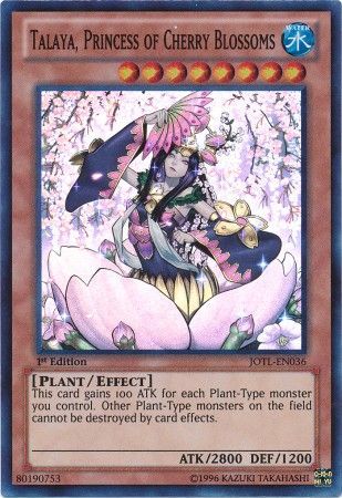 Talaya Princess of Cherry Blossoms JOTL EN036 Super Rare 1st Edition Judgment of the Light 1st Edition Singles Talaya Princess of Cherry Blossoms JOTL EN036 Super Rare 1st Edition Judgment of the Light 1st Edition Singles