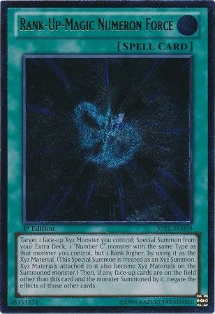 Ultimate Rare Rank Up Magic Numeron Force JOTL EN059 1st Edition Judgment of the Light 1st Edition Singles Ultimate Rare Rank Up Magic Numeron Force JOTL EN059 1st Edition Judgment of the Light 1st Edition Singles