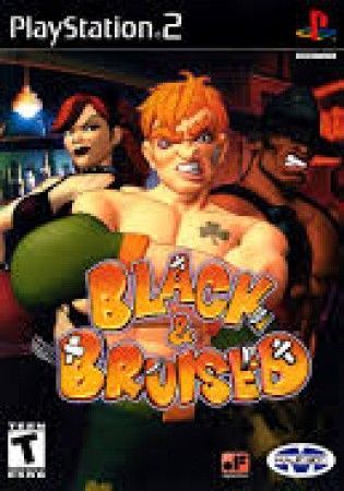 Black Bruised Playstation 2 Sony Playstation 2 PS2 Black Bruised Playstation 2 Sony Playstation 2 PS2