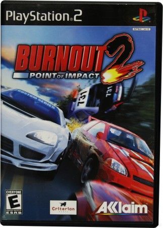 Burnout 2 Point of Impact Playstation 2 Sony Playstation 2 PS2 Burnout 2 Point of Impact Playstation 2 Sony Playstation 2 PS2