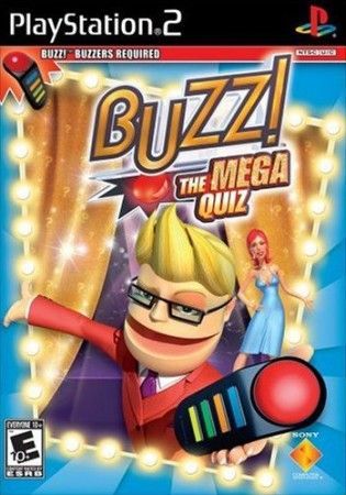 Buzz The Mega Quiz Playstation 2 Sony Playstation 2 PS2 Buzz The Mega Quiz Playstation 2 Sony Playstation 2 PS2