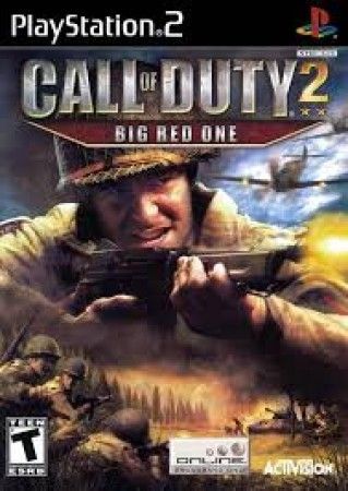 Call of Duty 2 Big Red One Playstation 2 Sony Playstation 2 PS2 Call of Duty 2 Big Red One Playstation 2 Sony Playstation 2 PS2