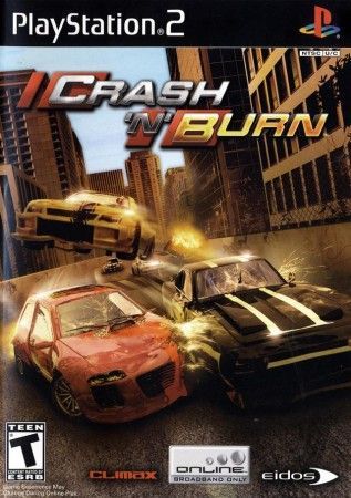 Crash N Burn Playstation 2 Sony Playstation 2 PS2 Crash N Burn Playstation 2 Sony Playstation 2 PS2