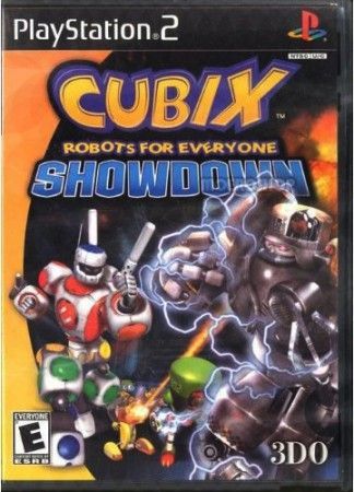 Cubix Robots for Everyone Showdown Playstation 2 Sony Playstation 2 PS2 Cubix Robots for Everyone Showdown Playstation 2 Sony Playstation 2 PS2
