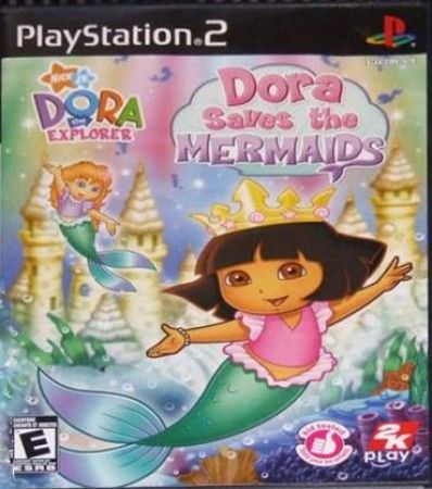 Dora Saves the Mermaids Playstation 2 Sony Playstation 2 PS2 Dora Saves the Mermaids Playstation 2 Sony Playstation 2 PS2