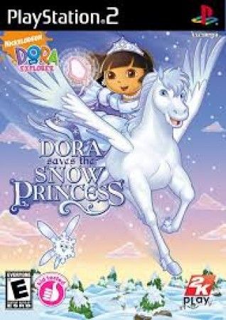 Dora Saves the Snow Princess Playstation 2 Sony Playstation 2 PS2 Dora Saves the Snow Princess Playstation 2 Sony Playstation 2 PS2