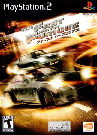 The Fast and the Furious Playstation 2 Sony Playstation 2 PS2 The Fast and the Furious Playstation 2 Sony Playstation 2 PS2