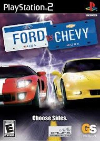Ford vs Chevy Playstation 2 Sony Playstation 2 PS2 Ford vs Chevy Playstation 2 Sony Playstation 2 PS2
