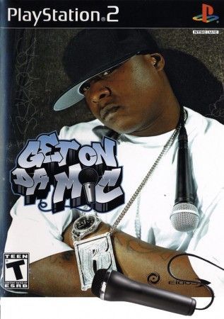 Get On Da Mic W Microphone Playstation 2 Sony Playstation 2 PS2 Get On Da Mic W Microphone Playstation 2 Sony Playstation 2 PS2