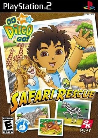 Go Diego Go Safari Rescue Playstation 2 Sony Playstation 2 PS2 Go Diego Go Safari Rescue Playstation 2 Sony Playstation 2 PS2