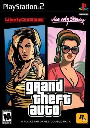 Grand Theft Auto Double Pack Liberty City Stories Vice City Stories Playstation 2 Sony Playstation 2 PS2 Grand Theft Auto Double Pack Liberty City Stories Vice City Stories Playstation 2 Sony Playstation 2 PS2