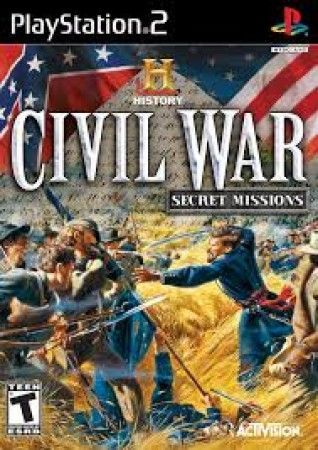 The History Channel Civil War Secret Missions Playstation 2 The History Channel Civil War Secret Missions Playstation 2