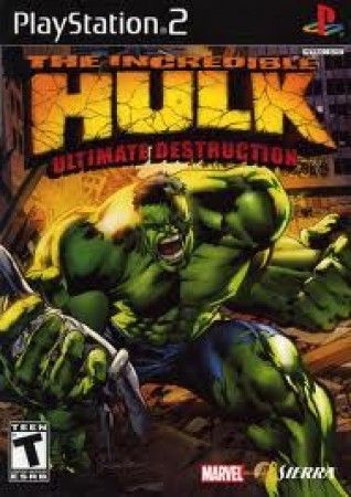 The Incredible Hulk Ultimate Destruction Playstation 2 Sony Playstation 2 PS2 The Incredible Hulk Ultimate Destruction Playstation 2 Sony Playstation 2 PS2