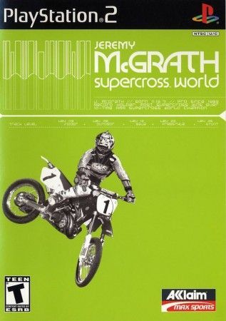 Jeremy McGrath Supercross World Playstation 2 Sony Playstation 2 PS2 Jeremy McGrath Supercross World Playstation 2 Sony Playstation 2 PS2