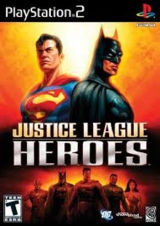 Justice League Heroes Playstation 2 Sony Playstation 2 PS2 Justice League Heroes Playstation 2 Sony Playstation 2 PS2