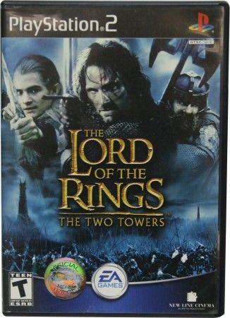 The Lord of the Rings The Two Towers Playstation 2 Sony Playstation 2 PS2 The Lord of the Rings The Two Towers Playstation 2 Sony Playstation 2 PS2