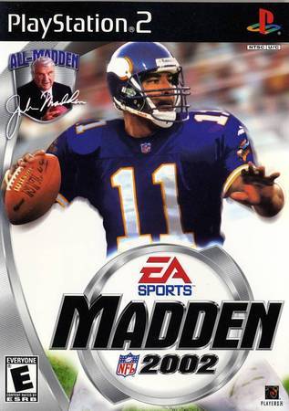 Madden NFL 2002 Playstation 2 Sony Playstation 2 PS2 Madden NFL 2002 Playstation 2 Sony Playstation 2 PS2