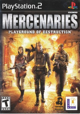 Mercenaries Playground of Destruction Playstation 2 Sony Playstation 2 PS2 Mercenaries Playground of Destruction Playstation 2 Sony Playstation 2 PS2