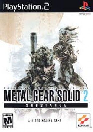 Metal Gear Solid 2 Substance Playstation 2 Sony Playstation 2 PS2 Metal Gear Solid 2 Substance Playstation 2 Sony Playstation 2 PS2