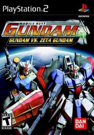 Mobile Suit Gundam Gundam vs Zeta Gundam Playstation 2 Sony Playstation 2 PS2 Mobile Suit Gundam Gundam vs Zeta Gundam Playstation 2 Sony Playstation 2 PS2