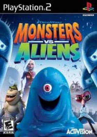 Monsters vs Aliens Playstation 2 Monsters vs Aliens Playstation 2