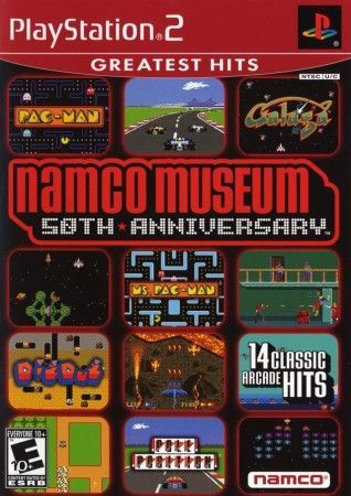 Namco Museum 50th Anniversary Greatest Hits Playstation 2 Sony Playstation 2 PS2 Namco Museum 50th Anniversary Greatest Hits Playstation 2 Sony Playstation 2 PS2