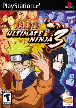 Naruto Ultimate Ninja 3 Playstation 2 Sony Playstation 2 PS2 Naruto Ultimate Ninja 3 Playstation 2 Sony Playstation 2 PS2