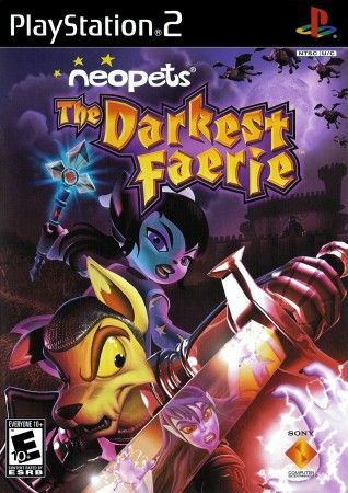 Neopets The Darkest Faerie Playstation 2 Sony Playstation 2 PS2 Neopets The Darkest Faerie Playstation 2 Sony Playstation 2 PS2