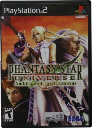 Phantasy Star Universe Ambition of the Illuminus Playstation 2 Sony Playstation 2 PS2 Phantasy Star Universe Ambition of the Illuminus Playstation 2 Sony Playstation 2 PS2