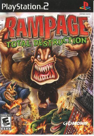 Rampage Total Destruction Playstation 2 Rampage Total Destruction Playstation 2