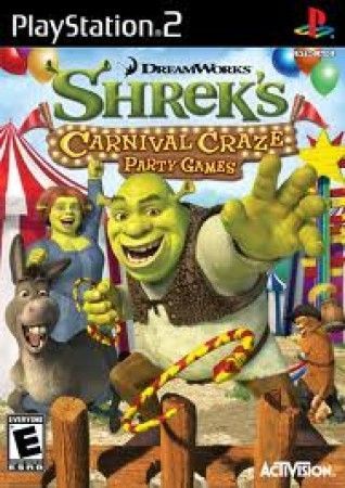 Shrek s Carnival Craze Party Games Playstation 2 Sony Playstation 2 PS2 Shrek s Carnival Craze Party Games Playstation 2 Sony Playstation 2 PS2