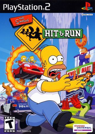 The Simpsons Hit Run Playstation 2 The Simpsons Hit Run Playstation 2