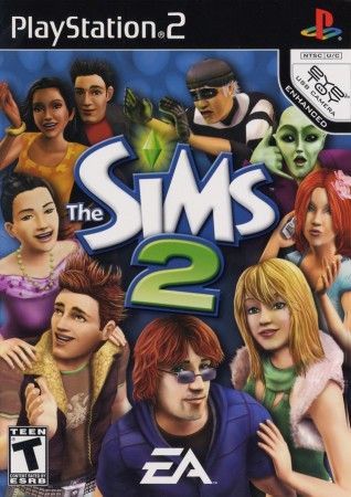 The Sims 2 Playstation 2 Sony Playstation 2 PS2 The Sims 2 Playstation 2 Sony Playstation 2 PS2