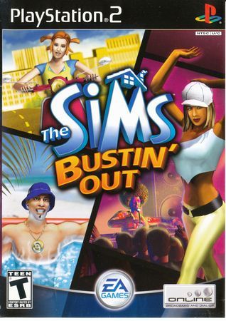 The Sims Bustin Out Playstation 2 Sony Playstation 2 PS2 The Sims Bustin Out Playstation 2 Sony Playstation 2 PS2