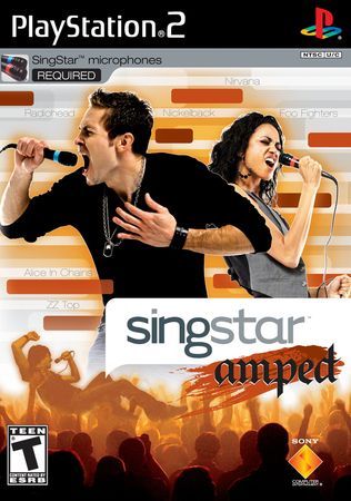 Singstar Amped Playstation 2 Sony Playstation 2 PS2 Singstar Amped Playstation 2 Sony Playstation 2 PS2