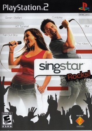 Singstar Rocks Playstation 2 Sony Playstation 2 PS2 Singstar Rocks Playstation 2 Sony Playstation 2 PS2